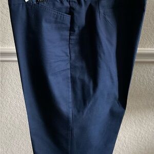 Croft & Barrow Blue Capris Classic Straight-Leg